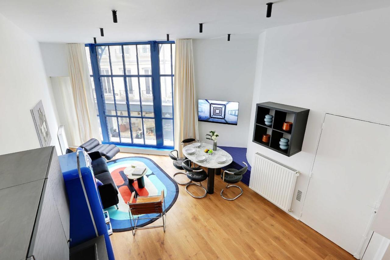 Stylish Parisian Loft 1Br6P - Sentier City Center Eksteriør bilde