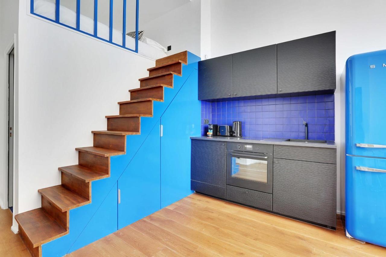 Stylish Parisian Loft 1Br6P - Sentier City Center Eksteriør bilde
