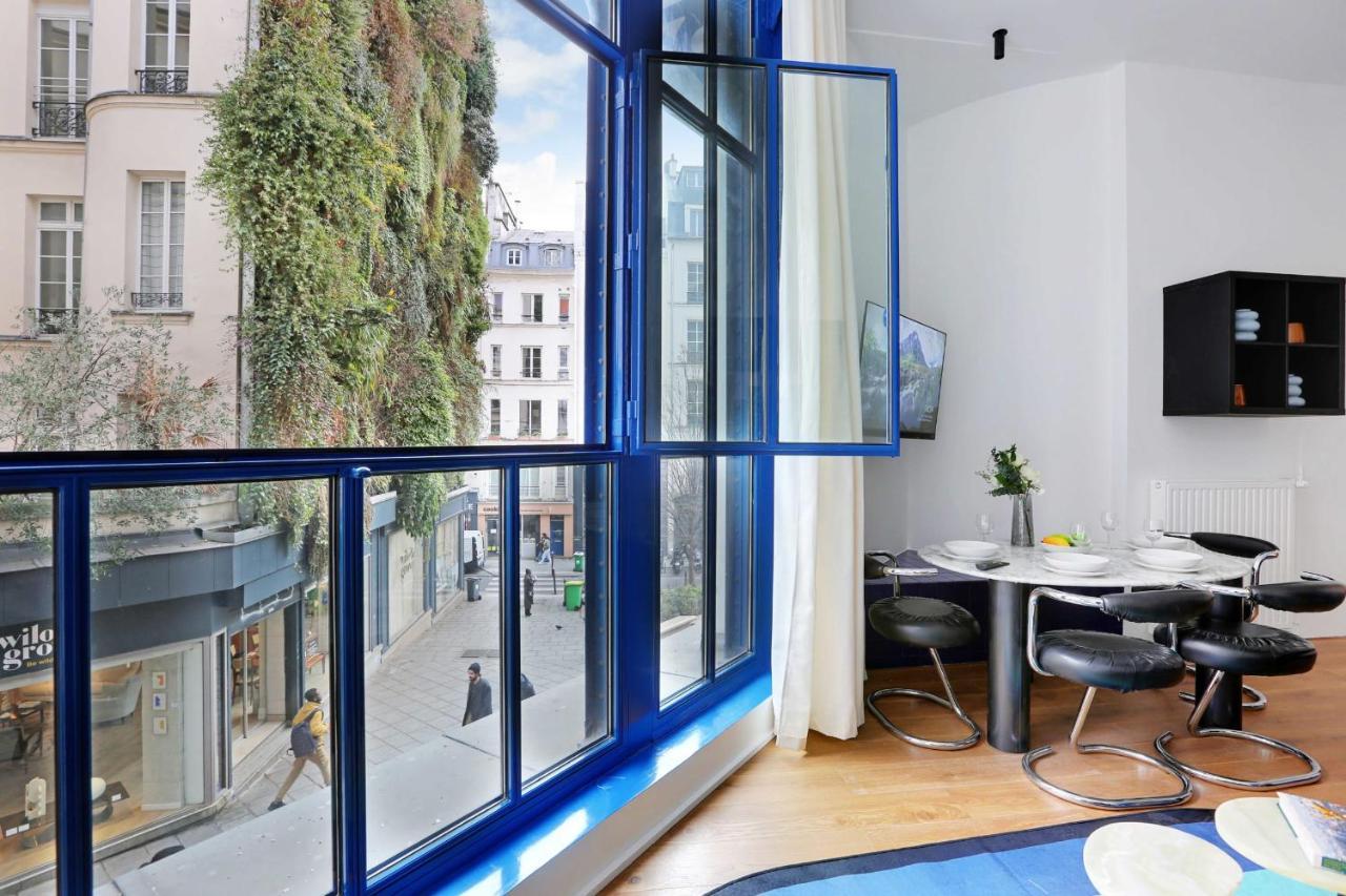 Stylish Parisian Loft 1Br6P - Sentier City Center Eksteriør bilde