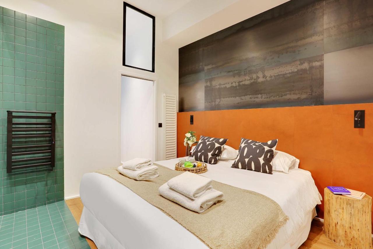 Stylish Parisian Loft 1Br6P - Sentier City Center Eksteriør bilde