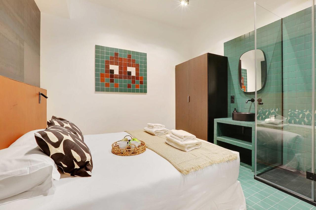Stylish Parisian Loft 1Br6P - Sentier City Center Eksteriør bilde